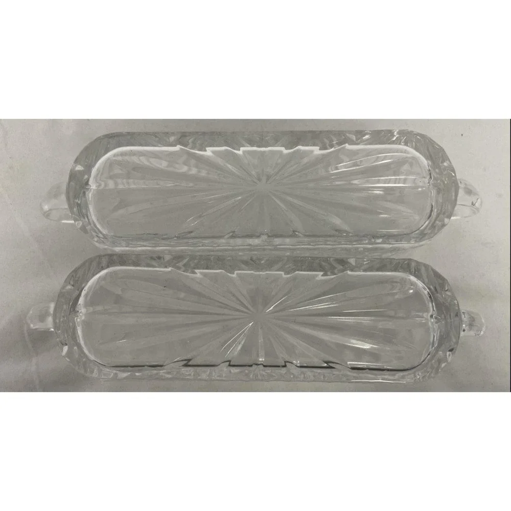 SHANNON CRYSTAL Flatware Cutlery Holders Set of 2 – Ireland Design‎